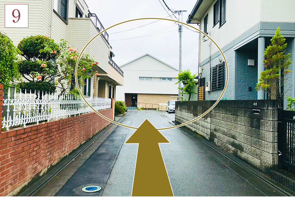 車での順路9