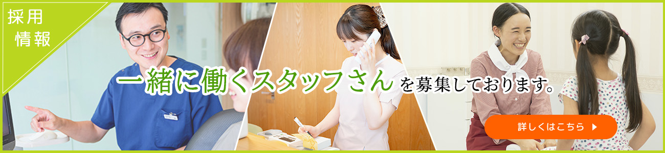 スタッフさんを募集しています！