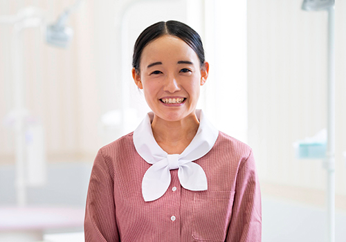 歯科衛生士 小児部門　部門長 大石 彩加